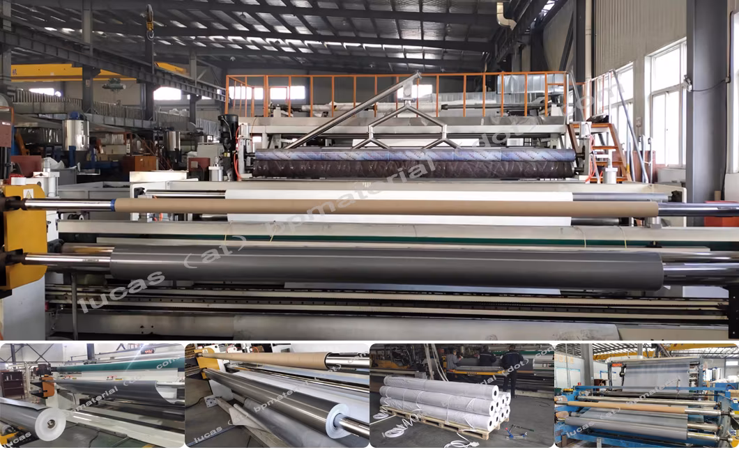 UV Resistant Self-Adhered Roof Waterproofing 1.5mm 60mil Roofing Tpo Membrane