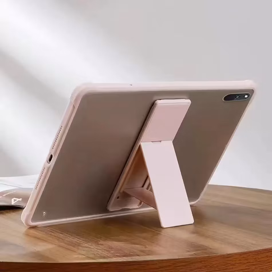 Amazon Hot Selling Transparent Acrylic Back Shell with Tablet Stand Tablet Case for iPad PRO 13 Inch 2024 M4 7th Generation