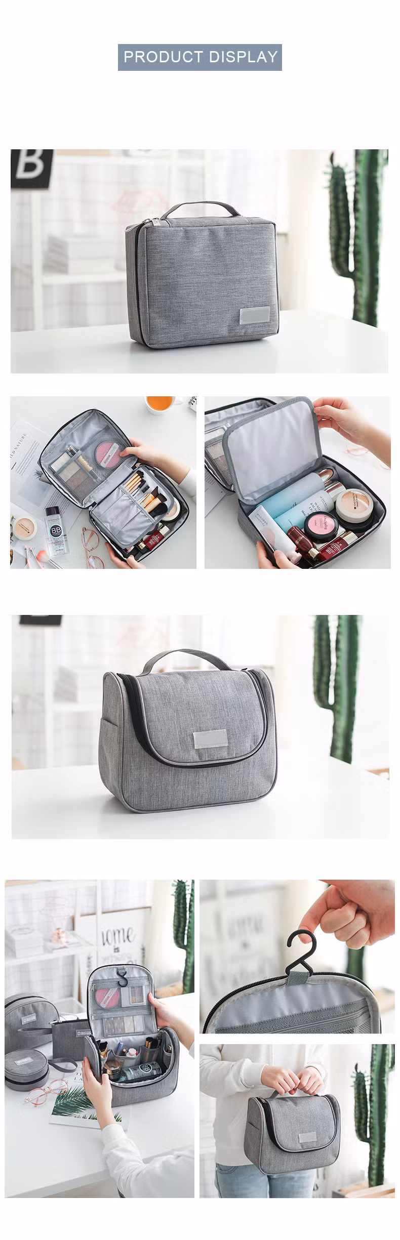 New Promotional Portable Cosmetic Makeup Bag for Travel