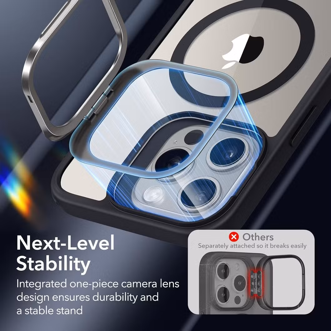 ESR Magnetic Phone Case Built-in Stand for iPhone 15 PRO Max Case