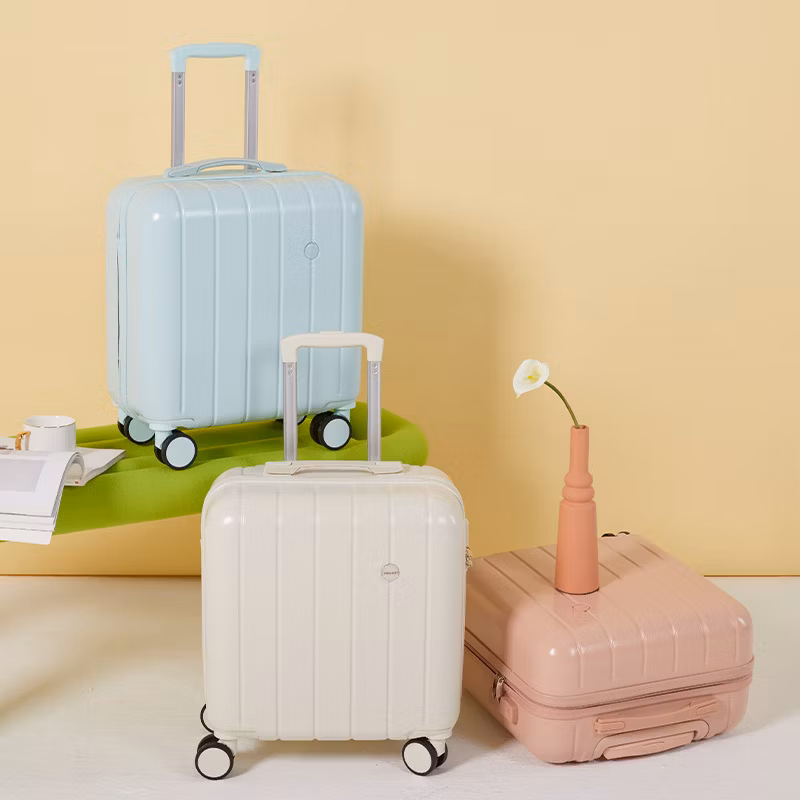 18 Inch Children′s Luggage, Small, Lightweight, High Aesthetic Mini Boarding Case, Short Distance Travel Trolley Case