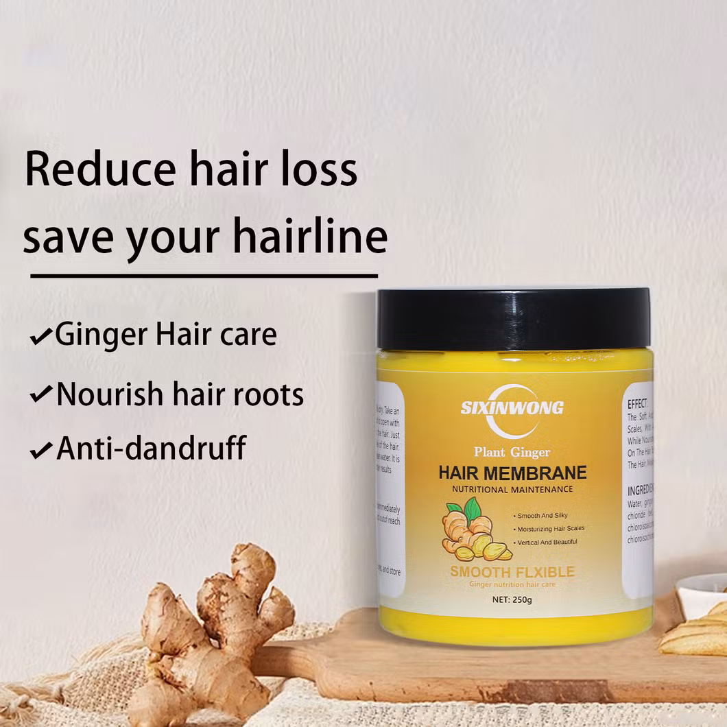 Beauty Cosmetics Hair Care Ginger Repair Roots Prevent Split Ends Hair Membrane