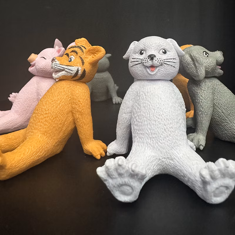 Factory Direct Sale Cartoon Creative Cute Pet Mobile Phone Stand Desktop Decoration Office Decoration