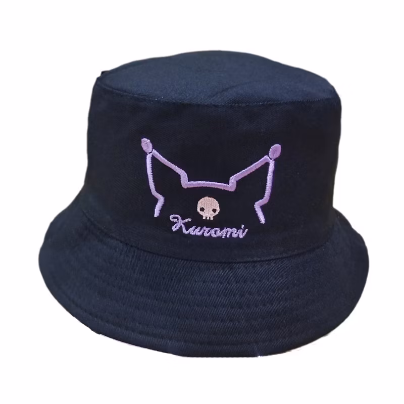 Hello Kt Wholesale Bucket Hats Travel Fishing Sun Hats for Girls for Women