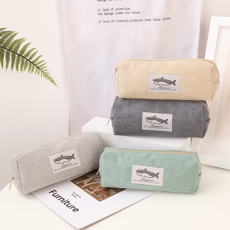 Hot Sell Zipper Fashion Triangle Pencil Bag Pencil Case for School & Office