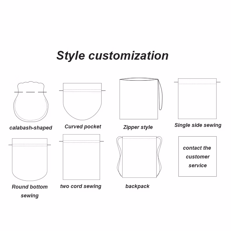 Wholesales Customized Multiple Colors Canvas Zipper Pencil Pouch Bag for Office