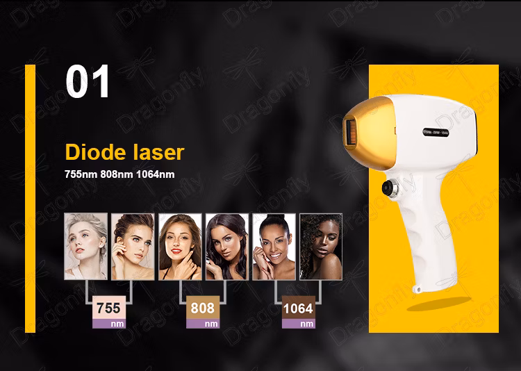 2in1 Pico 2024 Newest Multifunction Three Waves 755+808+1064nm Diode Laser Hair Removal+ND YAG Laser Tattoo Remova Machina