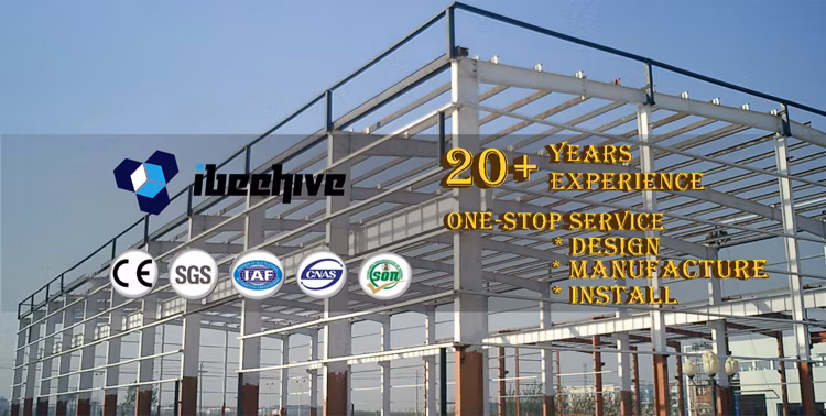 Shea Butter Steel Structure Building Storgae Shed School Construction