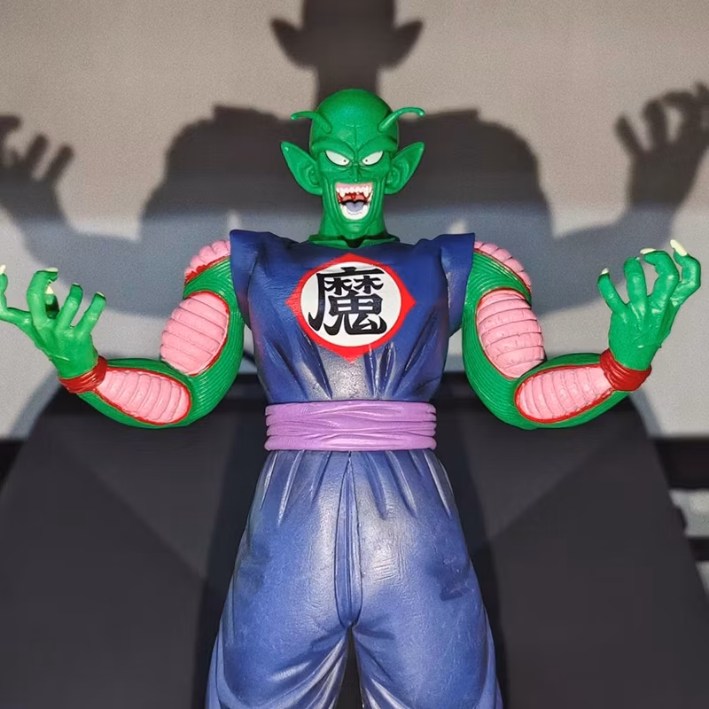 Dragon Ball Z Piccolo Big Devil Big Solid Hand Standing Piccolo Model Box Anime Figure Cartoon-Character