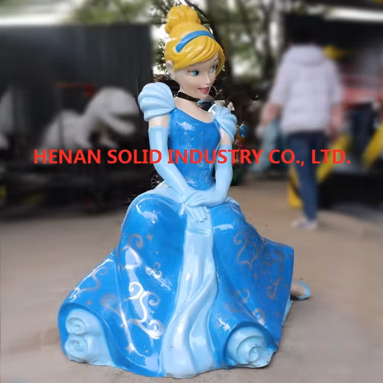 Cartoon Charaters for Display Made by Glass Fibre
