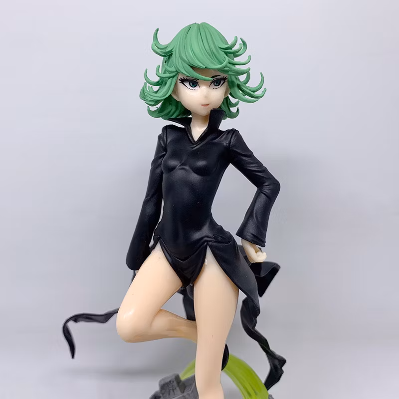 One Punch-Man Terrible Tornado S-Level Hero 2ND Place Tornado Power Standing Posture Model Cartoon-Character