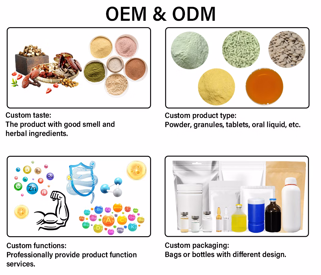 Private Label Chick Gumboro Treatment Powder Poultry Bursitis Medicine Herbs Prevention Bursa