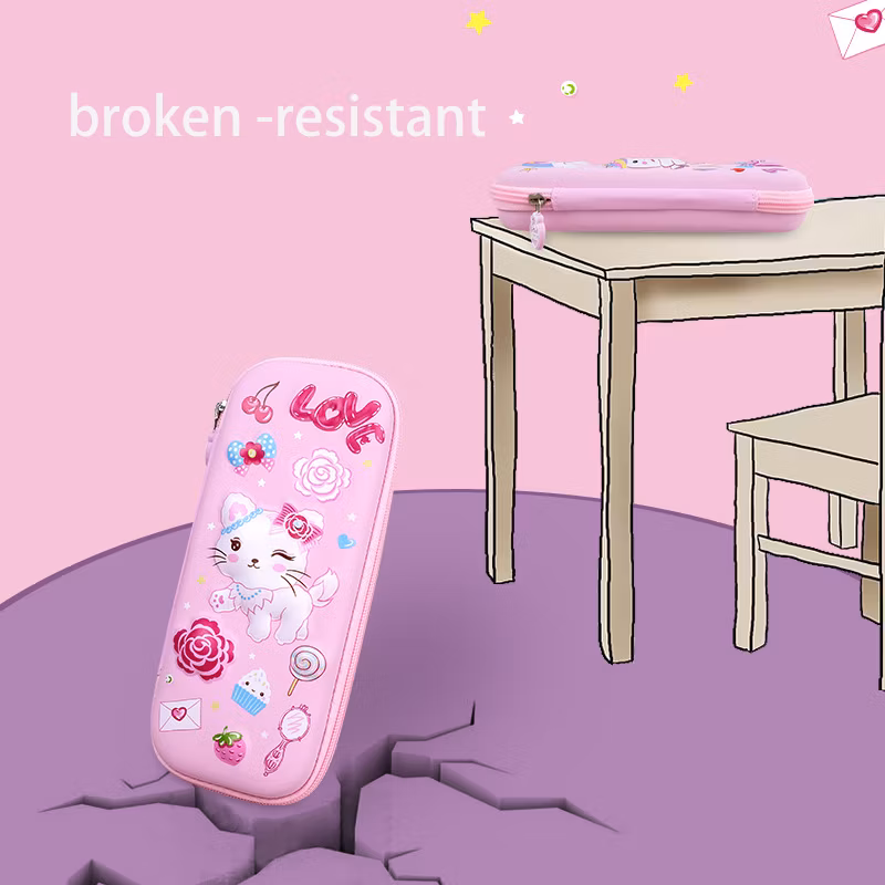 Magical 3D Creature Pink Little Pony Unicorn Pencil Case