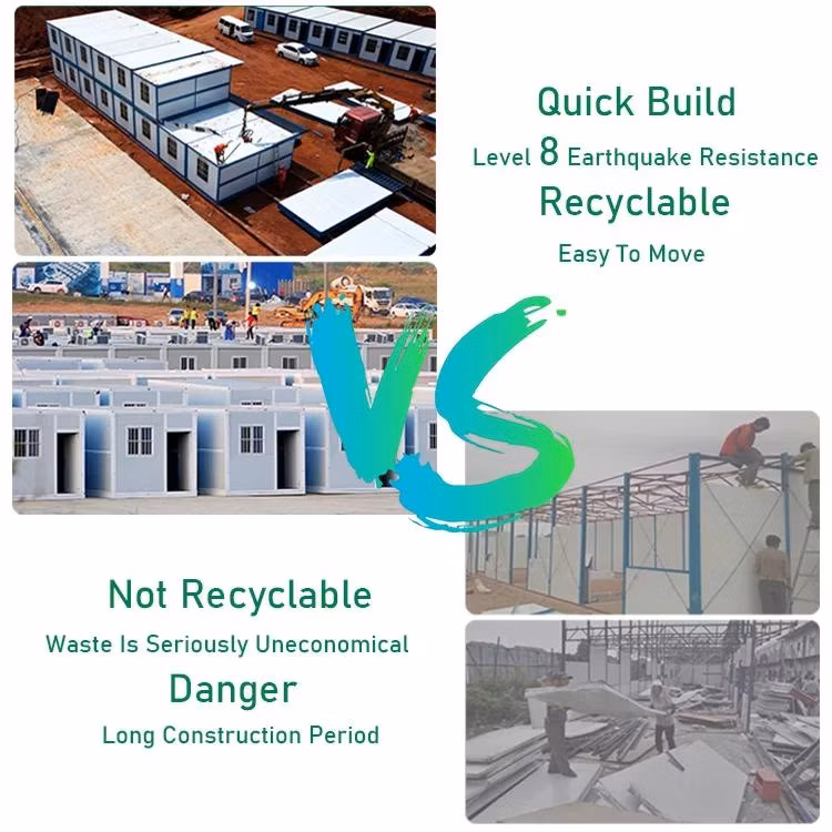 Low Cost Modular Prefabricated Portable Foldable Homes 20FT Office
