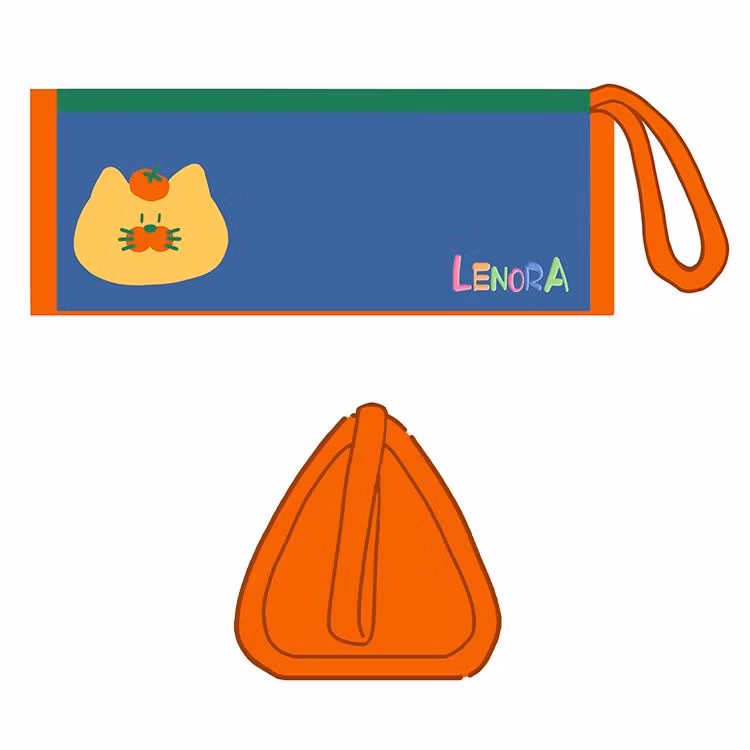 Puppy Stuffed Pencil Box Multi-Function Storage Zipper Bags for School Students