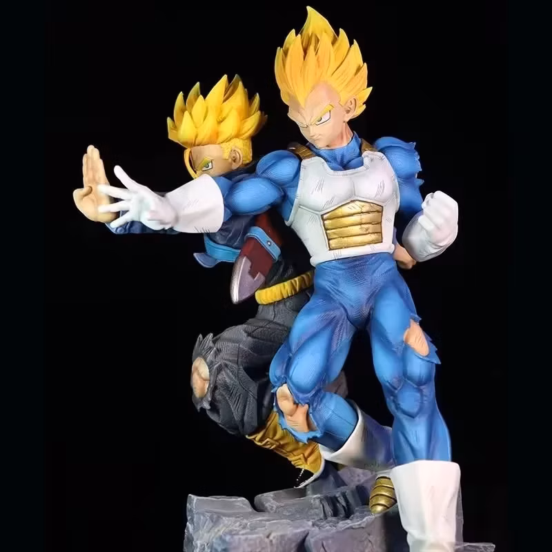Dragon Ball Z Space Resonates with Vegeta Torankusu and Son Waves Anime Figure Cartoon-Character