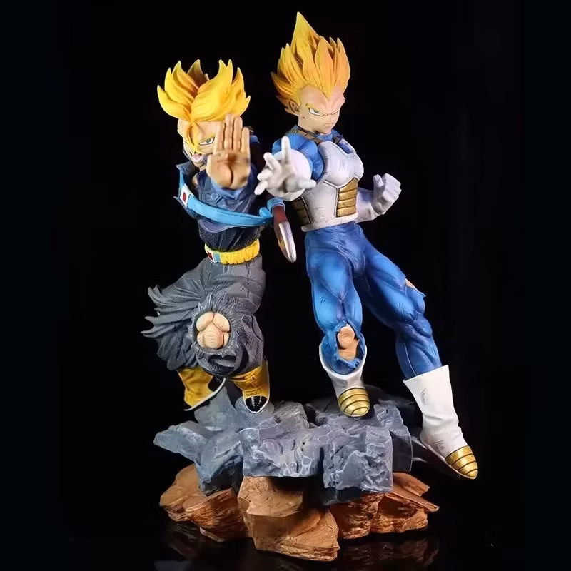 Dragon Ball Z Space Resonates with Vegeta Torankusu and Son Waves Anime Figure Cartoon-Character