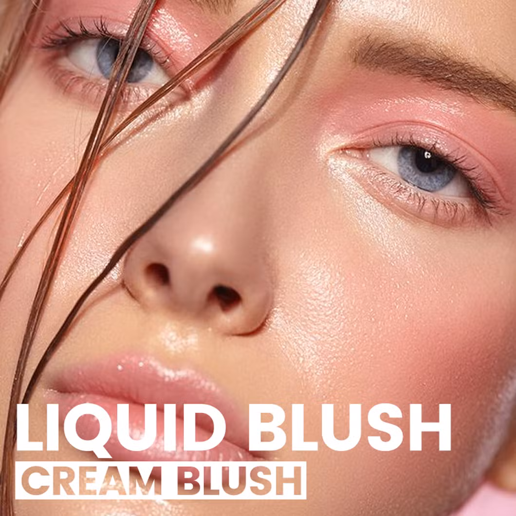 Hot Selling Cosmetics Cream Velvet Liquid Blusher for Liquid Blush