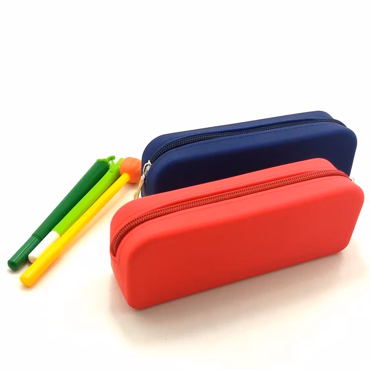 Children Gift Large Capacity Plastic Pencil Box Frosted Pencil Case for School