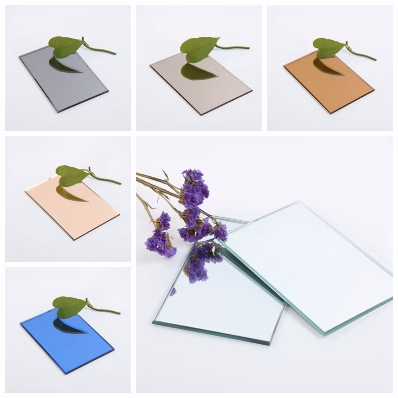 Jinghu China Factory 2-6 mm Clear Extra Clear Tinted Colored Mirror Silver Aluminum Copper-Free Furniture Mirror