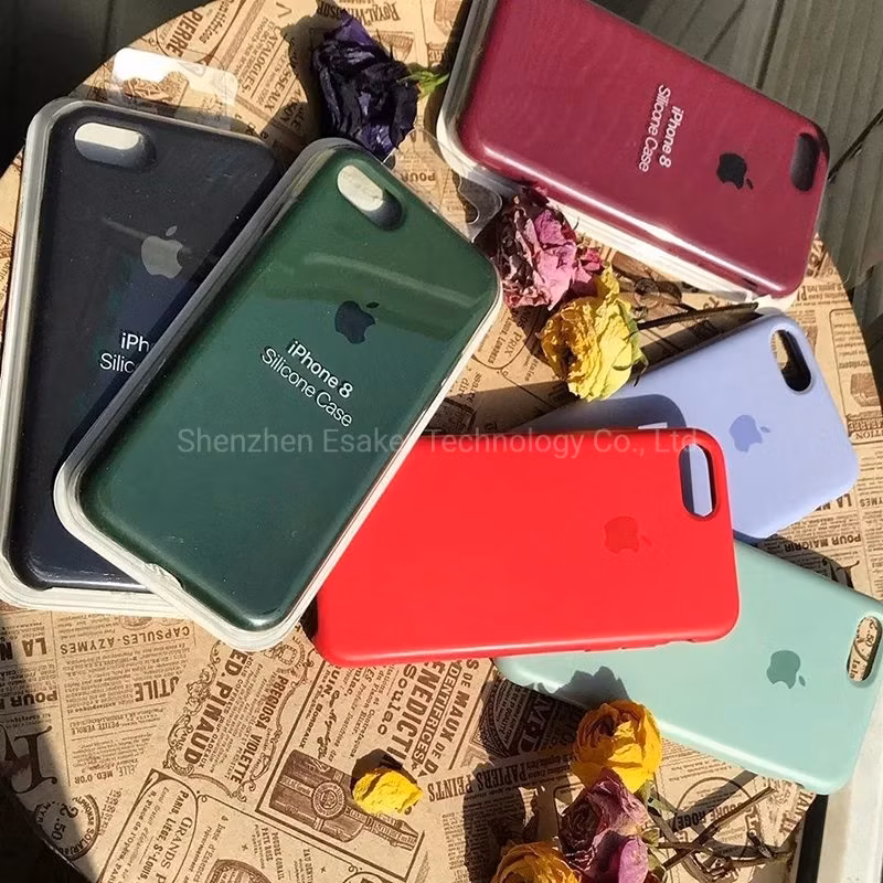 Factory Price and Original Quality New Liquid Solid Silicone Case Mobile Phone Case OEM/ODM for iPhone Samsung Xiaomi Vivo Huawei