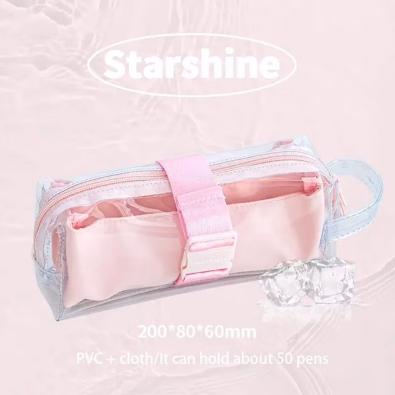 Factory Eco Friendly PVC Cute Custom Kids Pop It Pencil Case