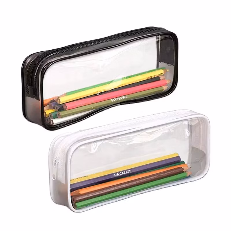 Factory Eco Friendly PVC Cute Custom Kids Pop It Pencil Case