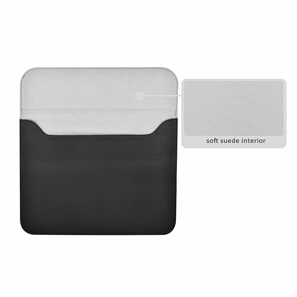 Premium Tablet Cover High Quality Laptop Sleeve Black Leather Tablet Case