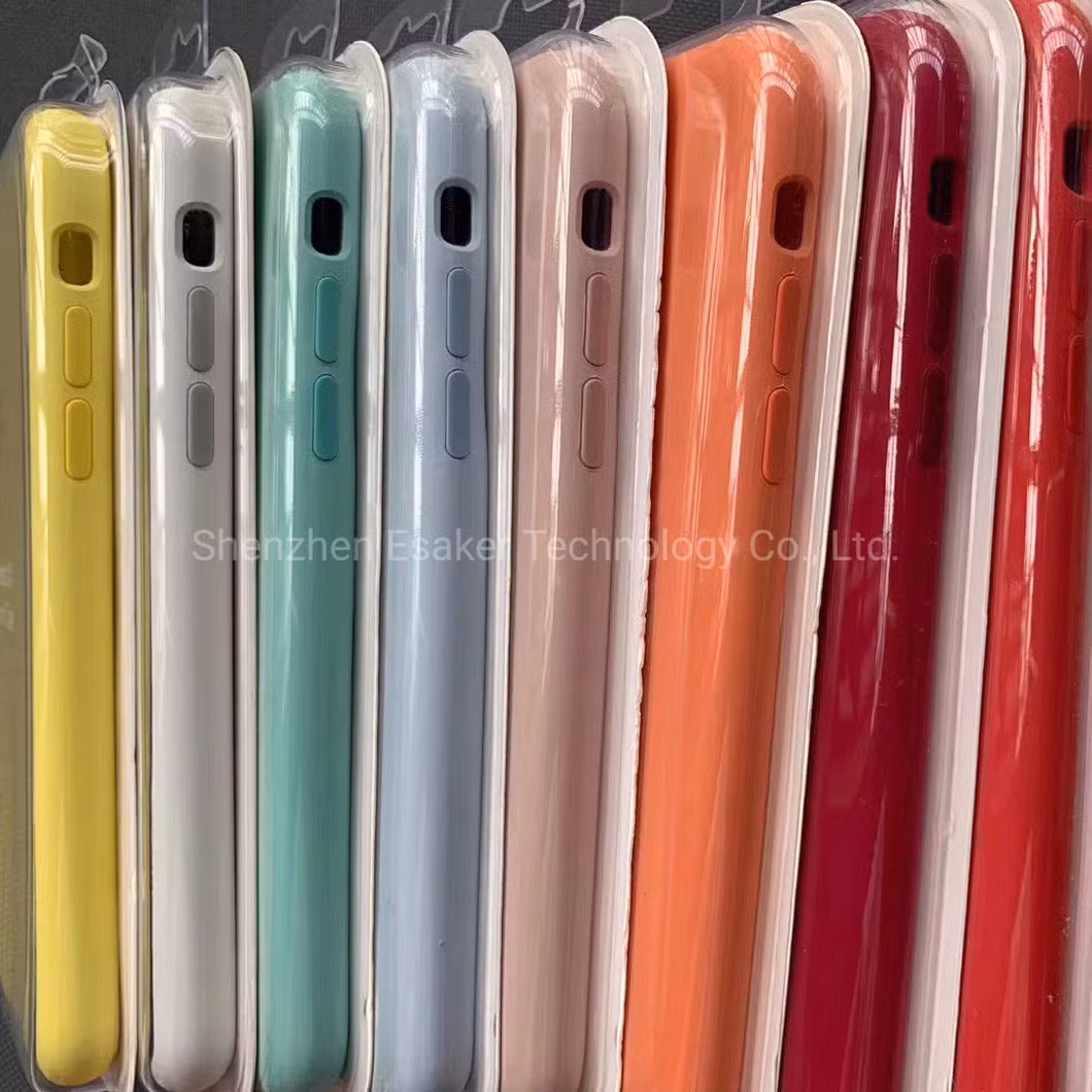 Factory Price and Original Quality New Liquid Solid Silicone Case Mobile Phone Case OEM/ODM for iPhone Samsung Xiaomi Vivo Huawei