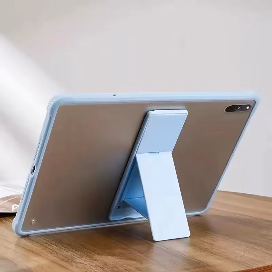 Amazon Hot Selling Transparent Acrylic Back Shell with Tablet Stand Tablet Case for iPad PRO 13 Inch 2024 M4 7th Generation