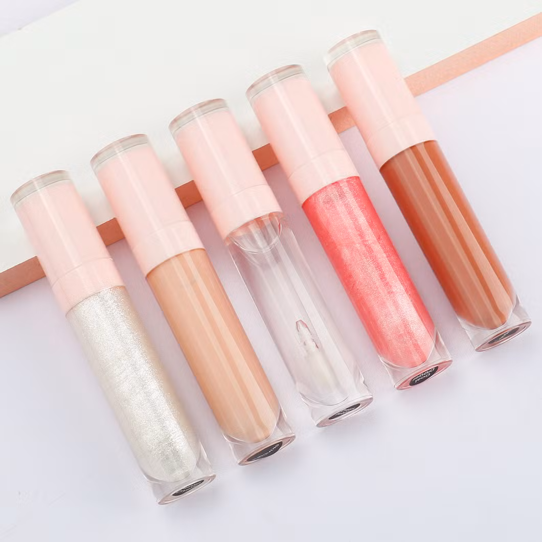Wholesale Makeup Metallic Lipgloss Private Label Makeup Cosmetics with GMPC Low MOQ