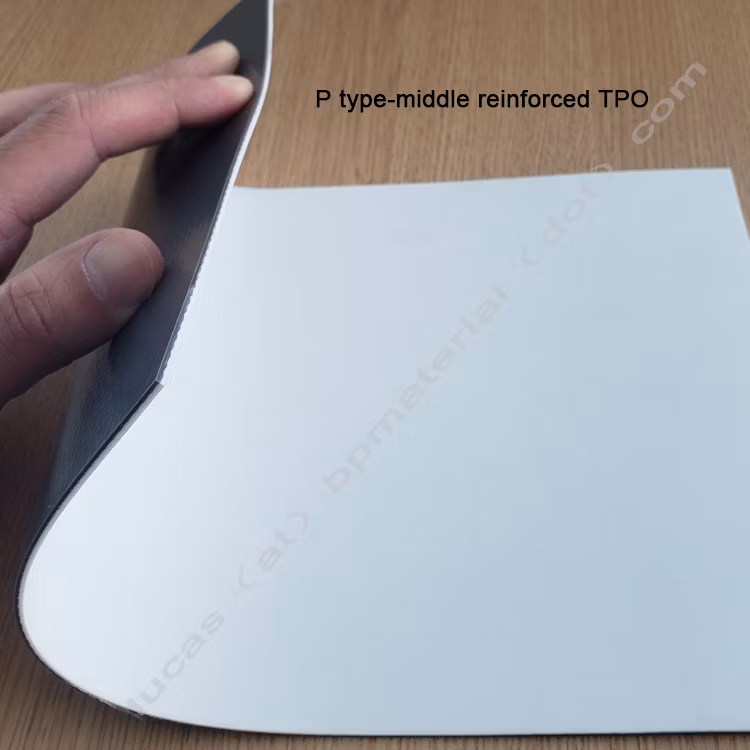 UV Resistant Self-Adhered Roof Waterproofing 1.5mm 60mil Roofing Tpo Membrane