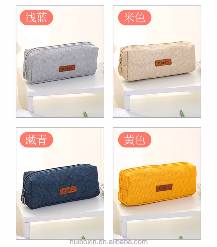 Cute Pencil Case for Girls Boys Large Capacity Cute Washable Pen