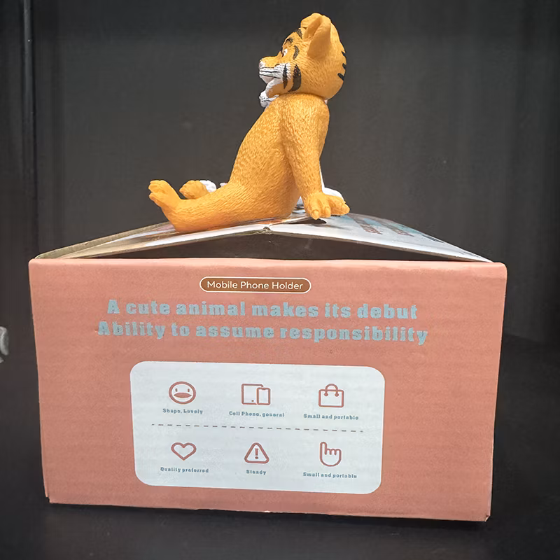 Factory Direct Sale Cartoon Creative Cute Pet Mobile Phone Stand Desktop Decoration Office Decoration