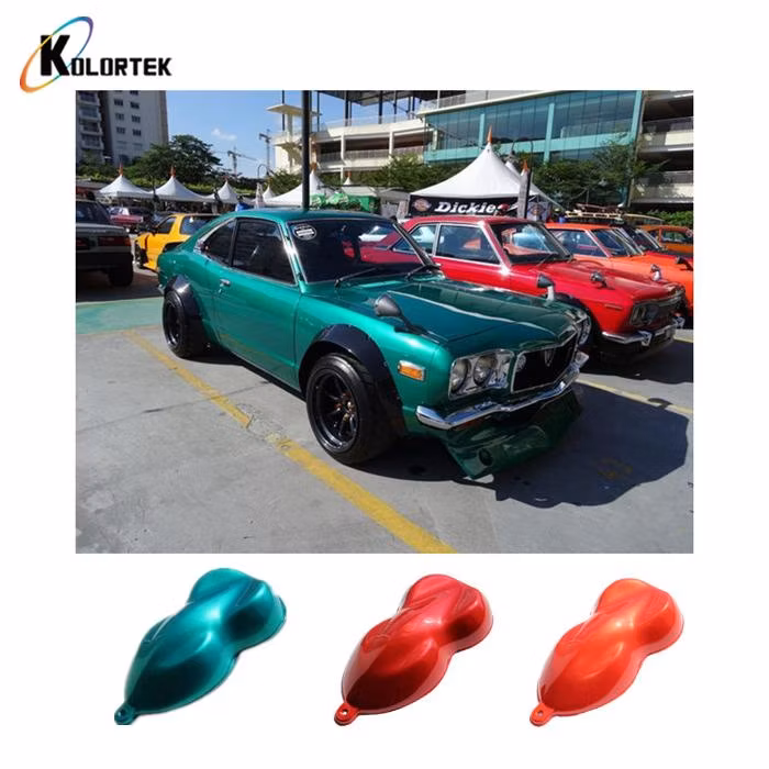 Automotive Paint and Coating Colors, Mica Powder Pigment Colors for Automotive Paint
