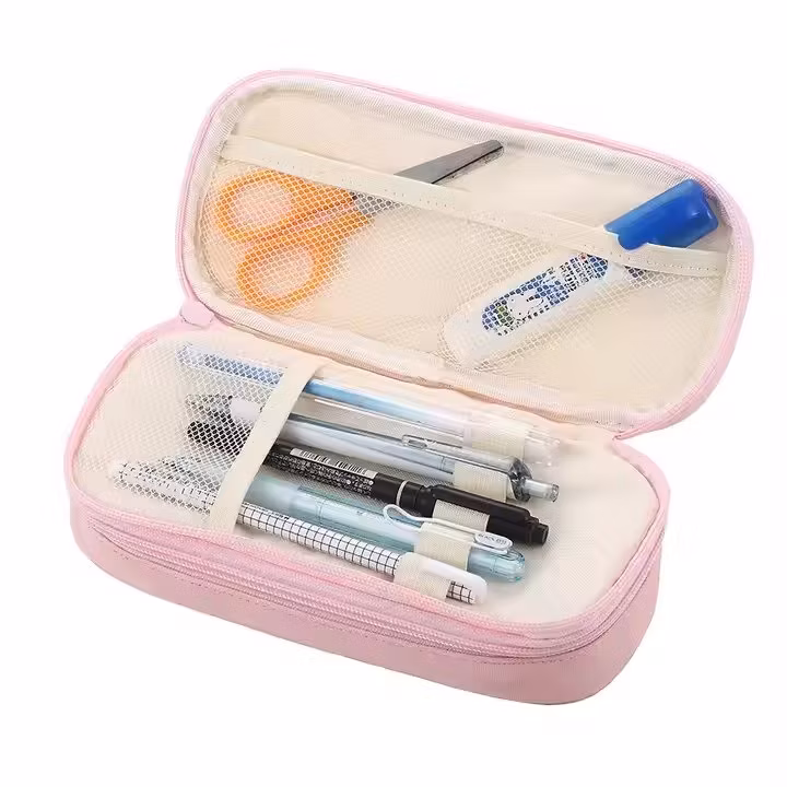 Canvas Office School Pen Bag Pencil Cases
