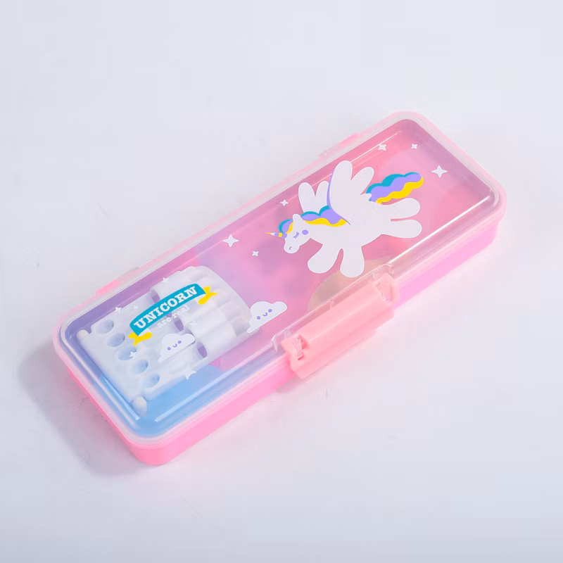 Beautiful Unicorn Pattern Kids Stationery Student Pencil Case