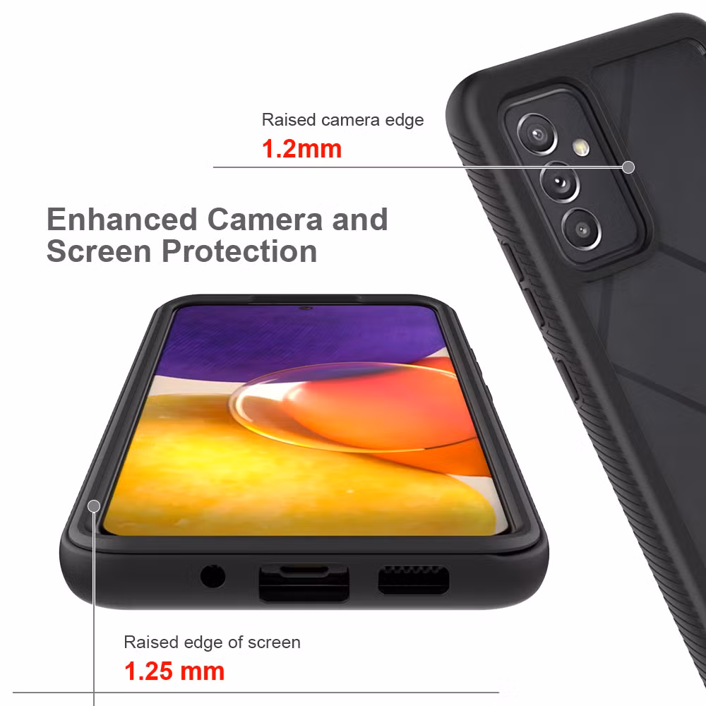 High Quality Shockproof Bumper Solid Color Starry Sky Phone Case for Samsung Galaxy A82 5g