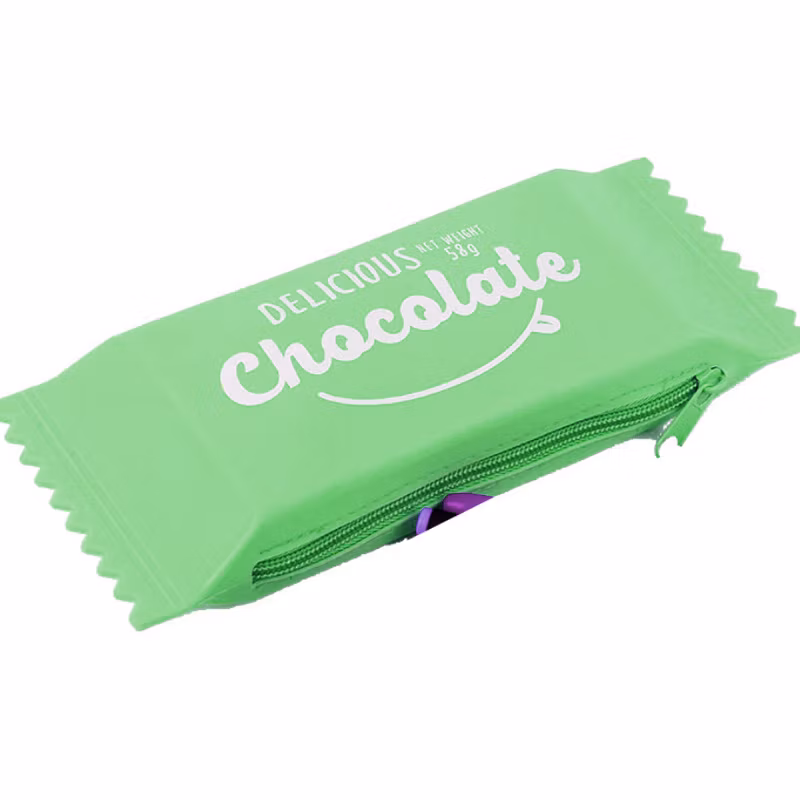 Sh1571 2020 Mini Fashion Silicone Jelly Pencil Case School Student Candy Shape Stationery Bag
