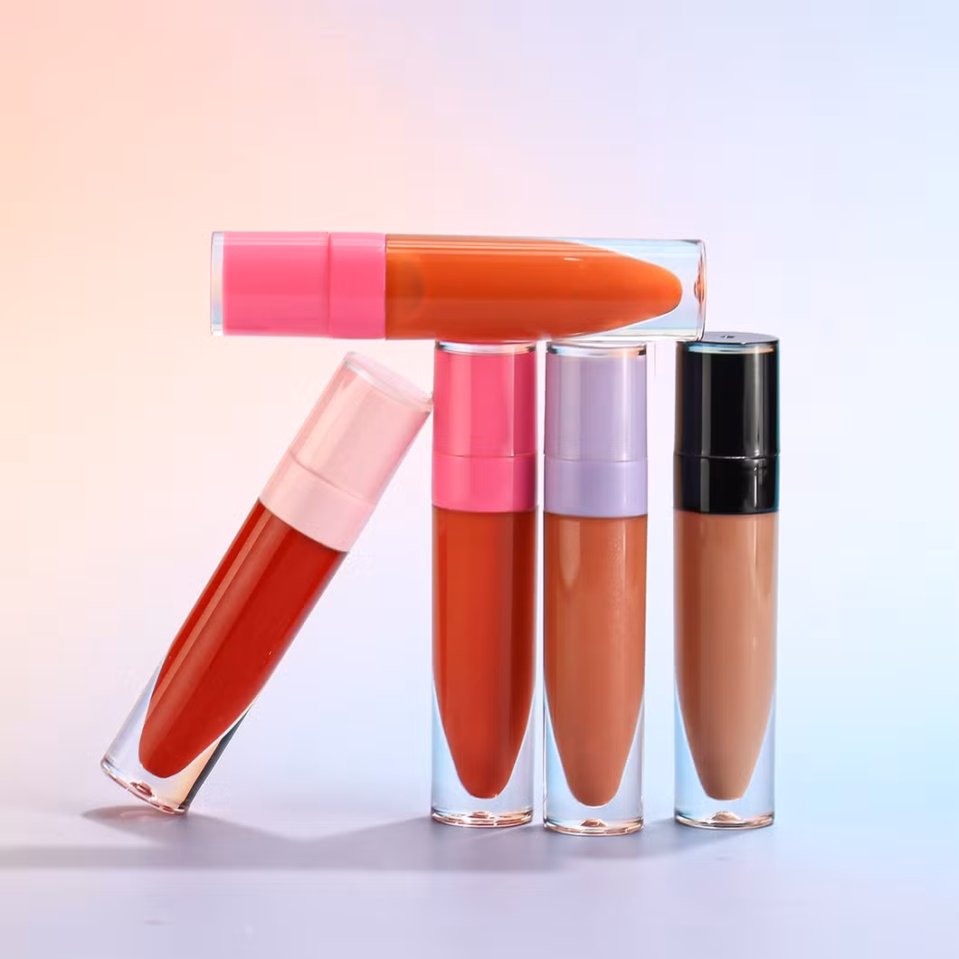 Matte Lip Gloss Cosmetics Private Label with Matte Finish Free Samples Bulk