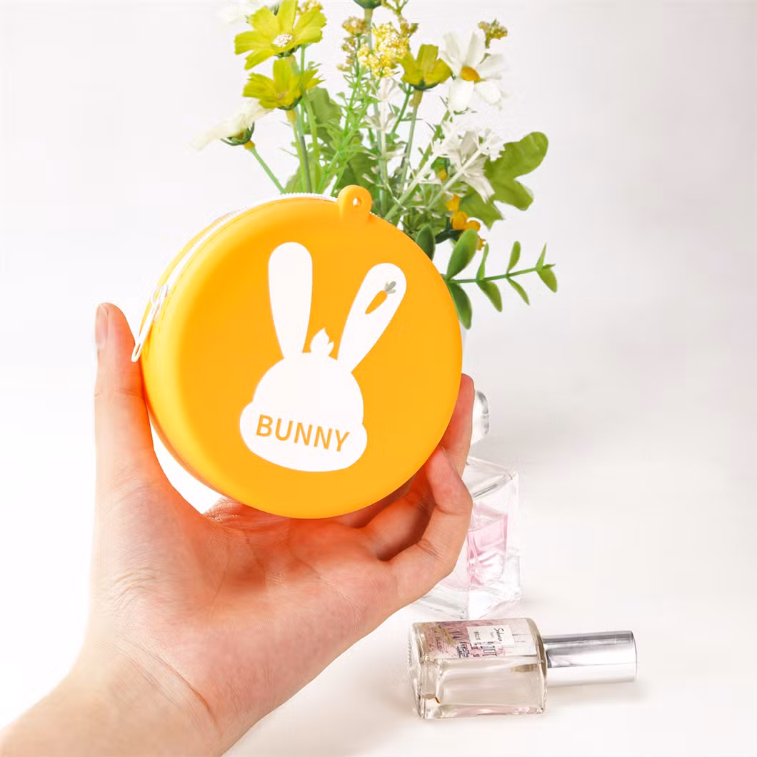 Wholesale Reusable Food Bag Floral Cosmetic Coin Purse Print Logo