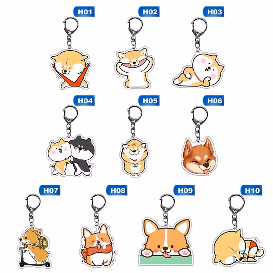Custom Creative Cartoon Acrylic Cute Japanese Acrylic Keychain