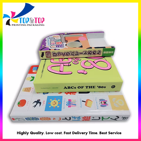Paper Board 3D Children Book Printing / Hardcover Pop-up Book Top Quality Cheap Price