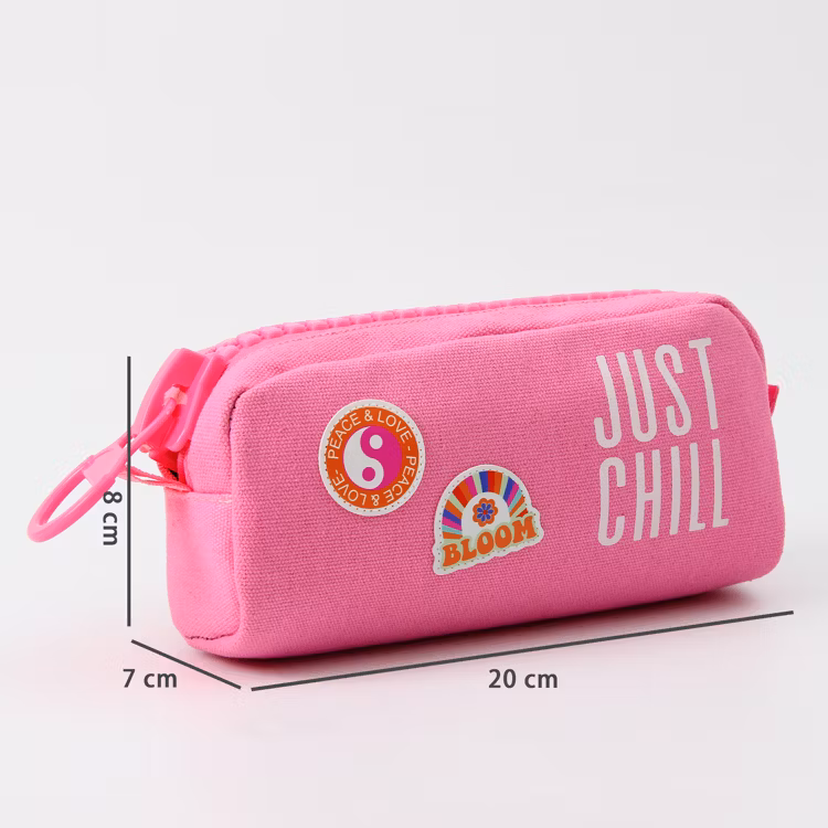 Children Gift Large Capacity Plastic Pencil Box Frosted Pencil Case for School