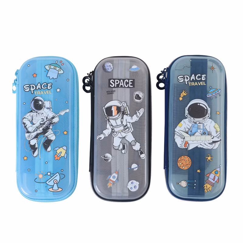 Fabric Double Layer Student Stationery Primary School Pencil Case