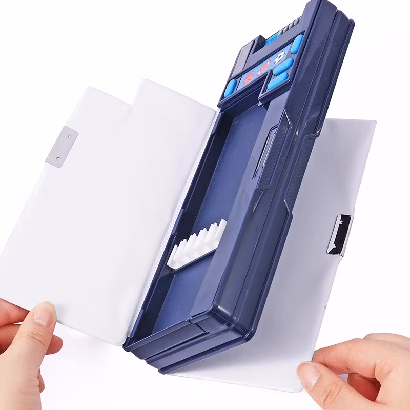 Foska Hot Sale Plastic Multifunction Pencil Case