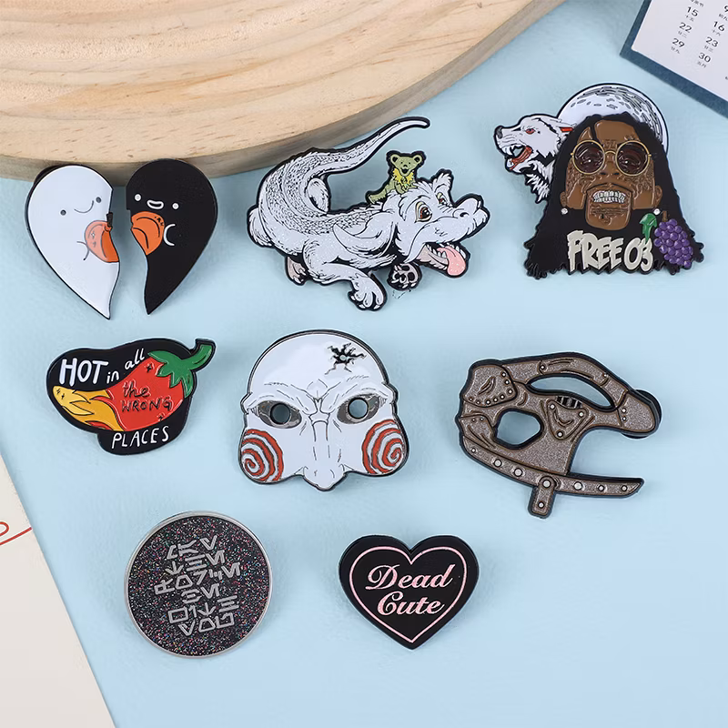 Custom Enamel Pin Hot Selling Fashion Emblem Promotional Gift Metal Badge