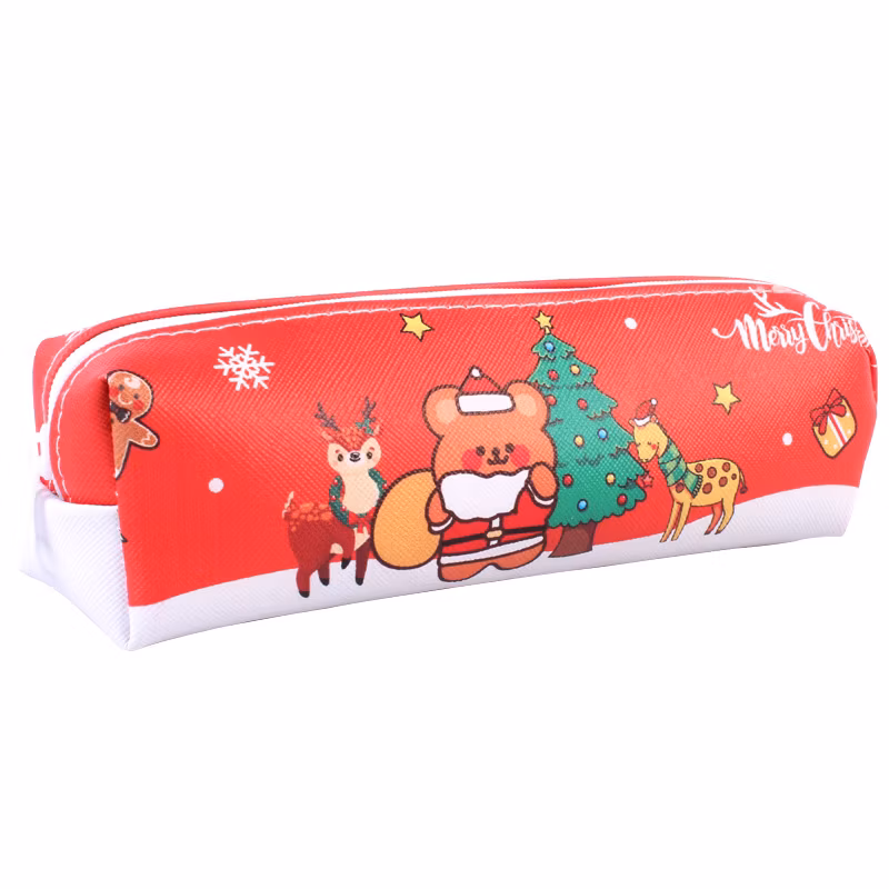 High Quality Large Capacity Christmas Pencil Case Stationery Pouch Personalized Pencil Case