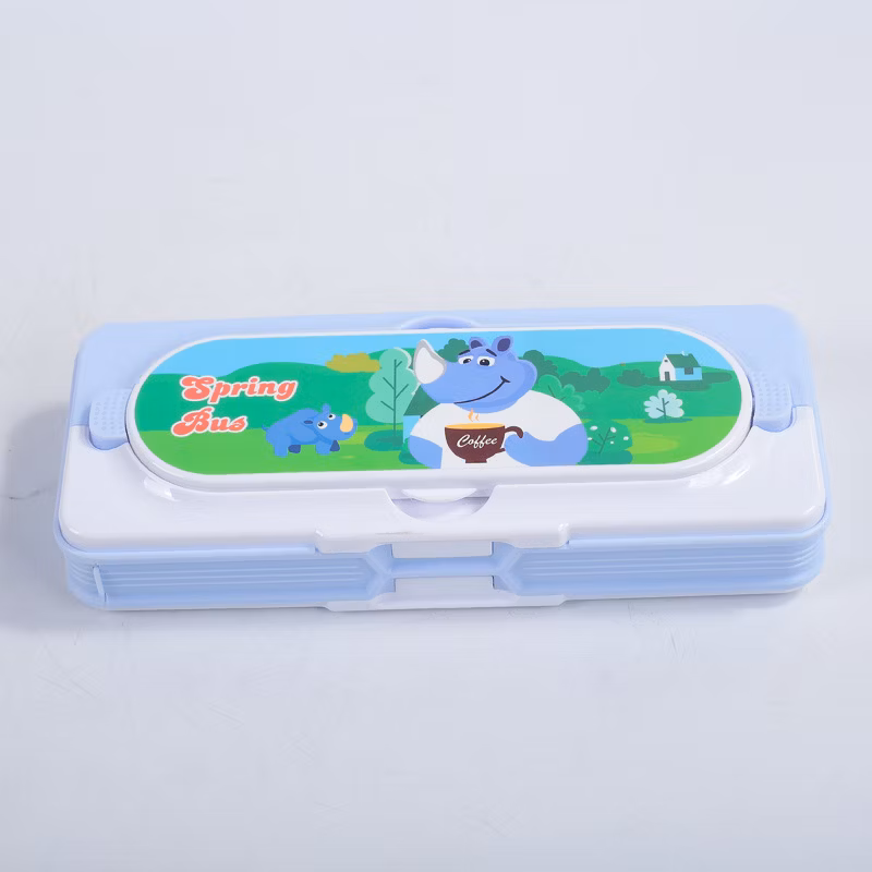 Cartoon Low Price Popluar Stationery Cute Pattern Creative with Abacus Pencil Case