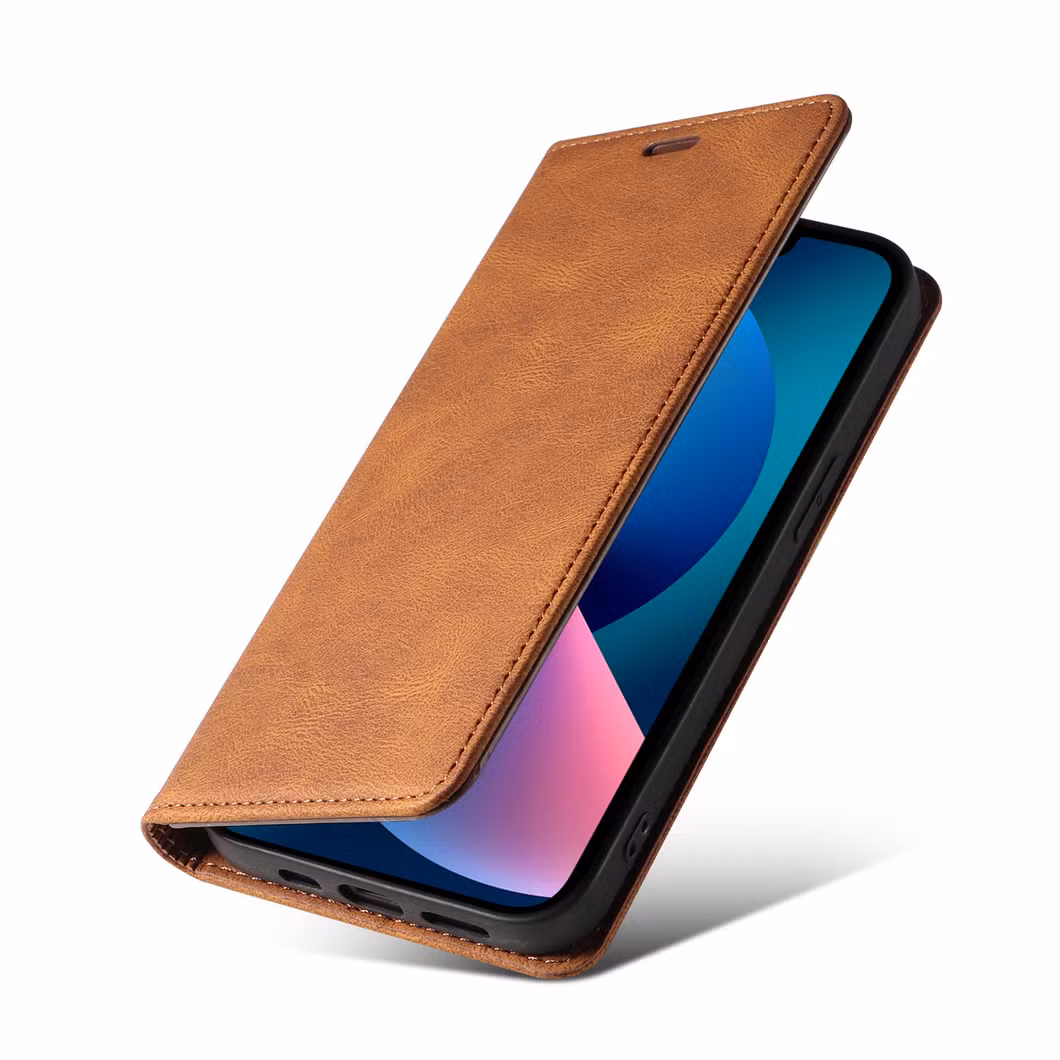 Wholesale Promotion Gift Multi-Functional Phone Holder High Quality PU Leather Phone Case